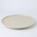 Nordic Cream Matte Ceramic Dinnerware Set – Minimalist Round Plates, Bowls & Mugs for Home